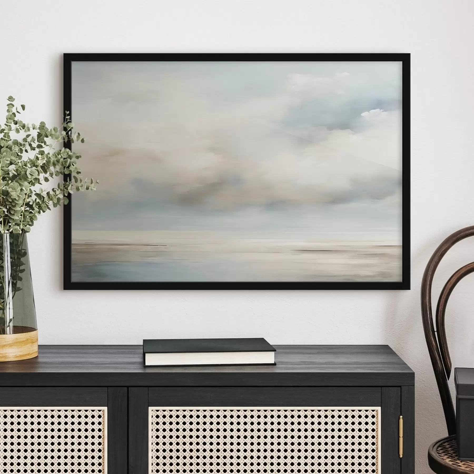 Fototapeedid Meri ja pilved akvarell f41602