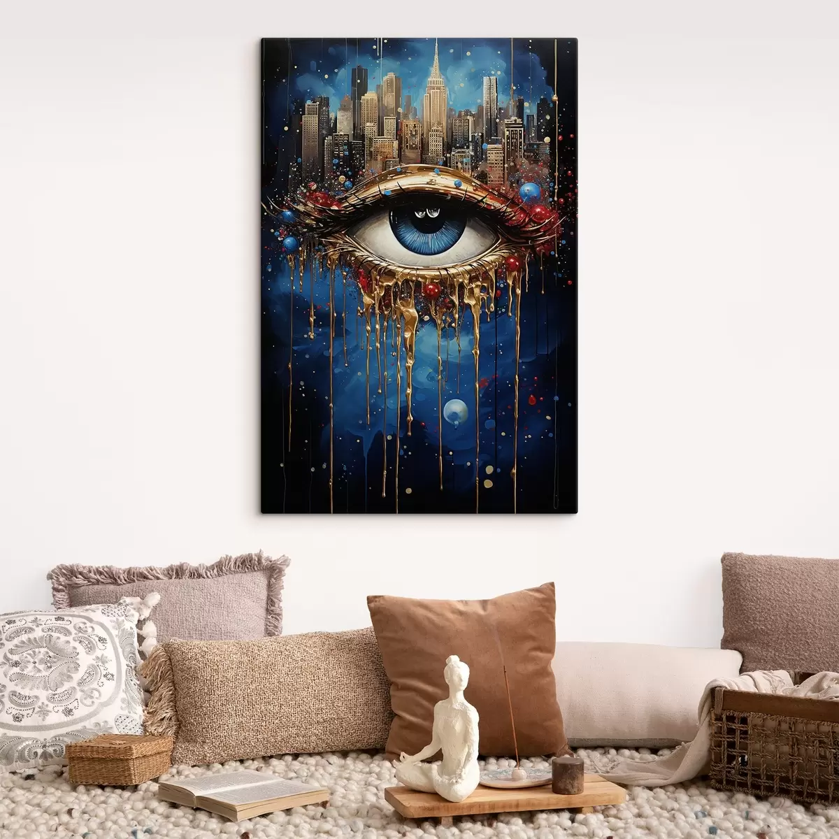 Pilt Abstraktsiooni vaade linnale s41562