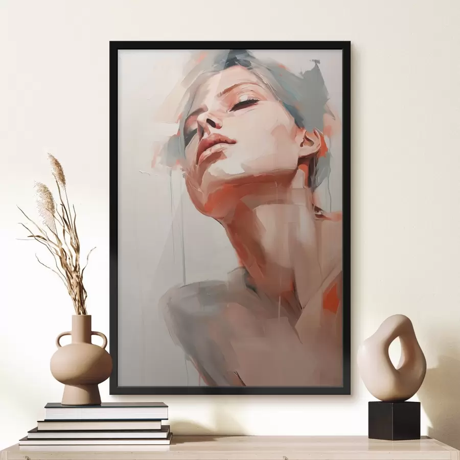 Pilt Tüdruku portree, maali imitatsioon f41665