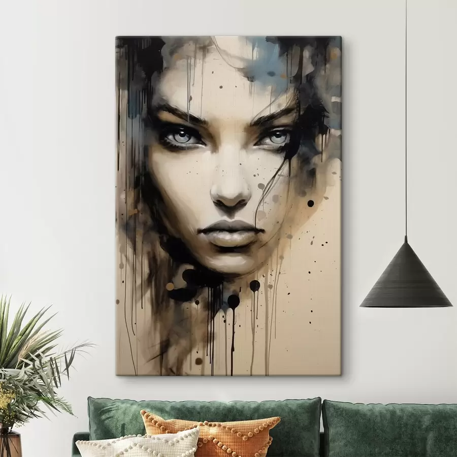 Pilt Abstraktne naiste portree s41670