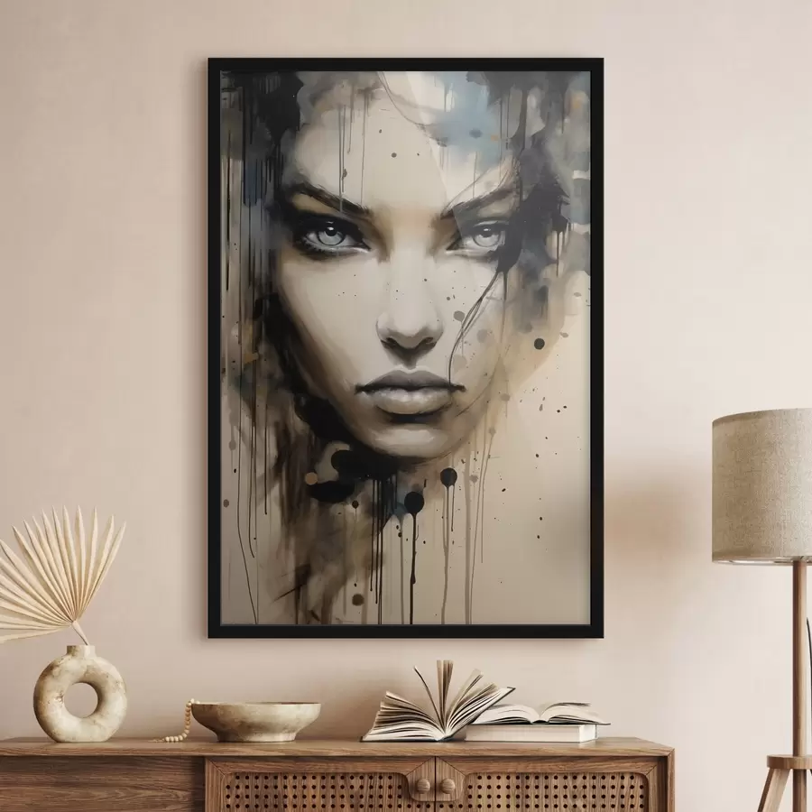 Fototapeedid Abstraktne naiste portree f41670