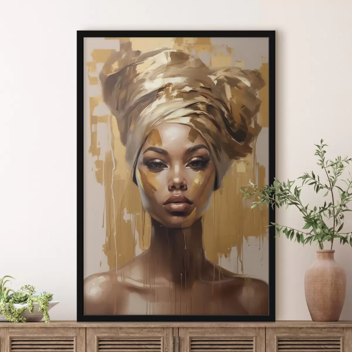 Plakat Tüdruku portree f41686