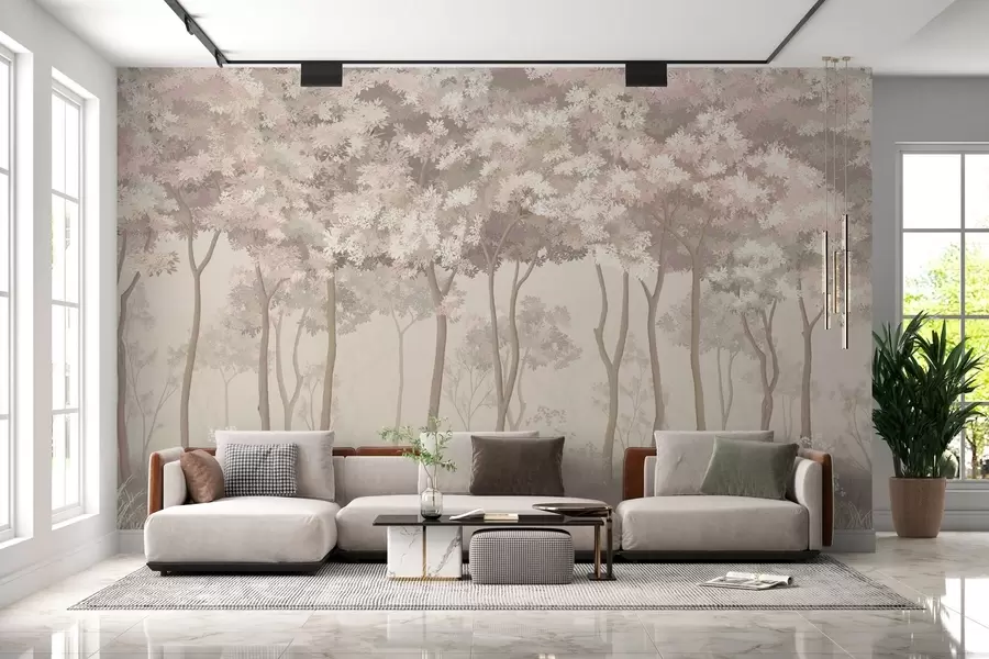 Fototapeedid Maagiline pastelne mets w02270