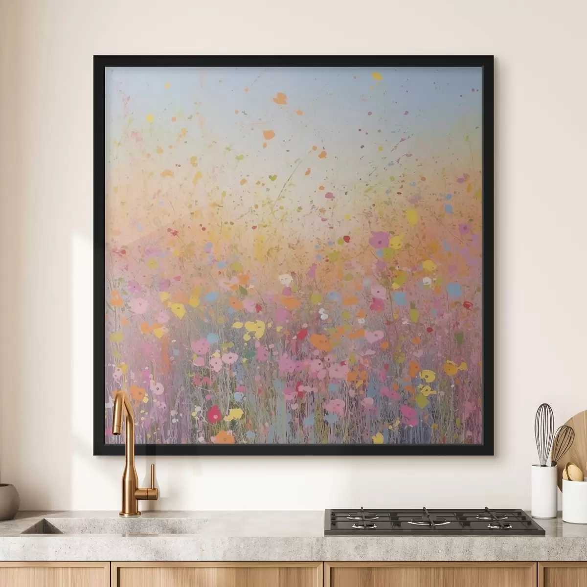 Plakat Värvilised lilled f41695