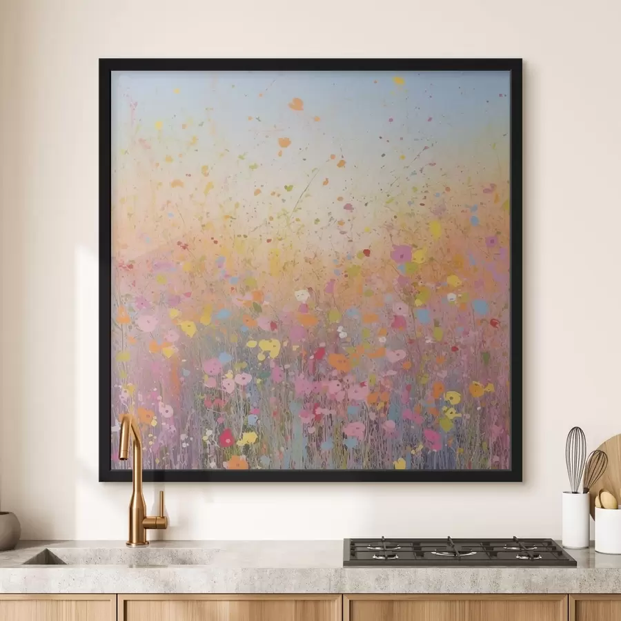 Fototapeedid Värvilised lilled f41695