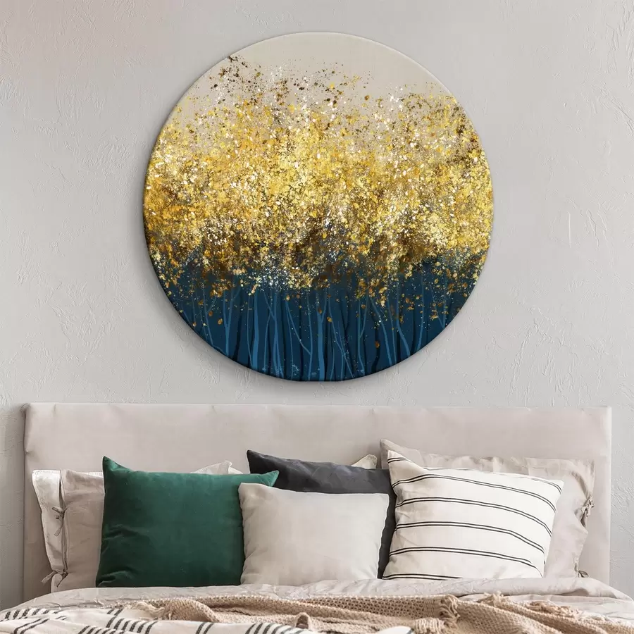 Pilt Sügislehtedega puud r01893