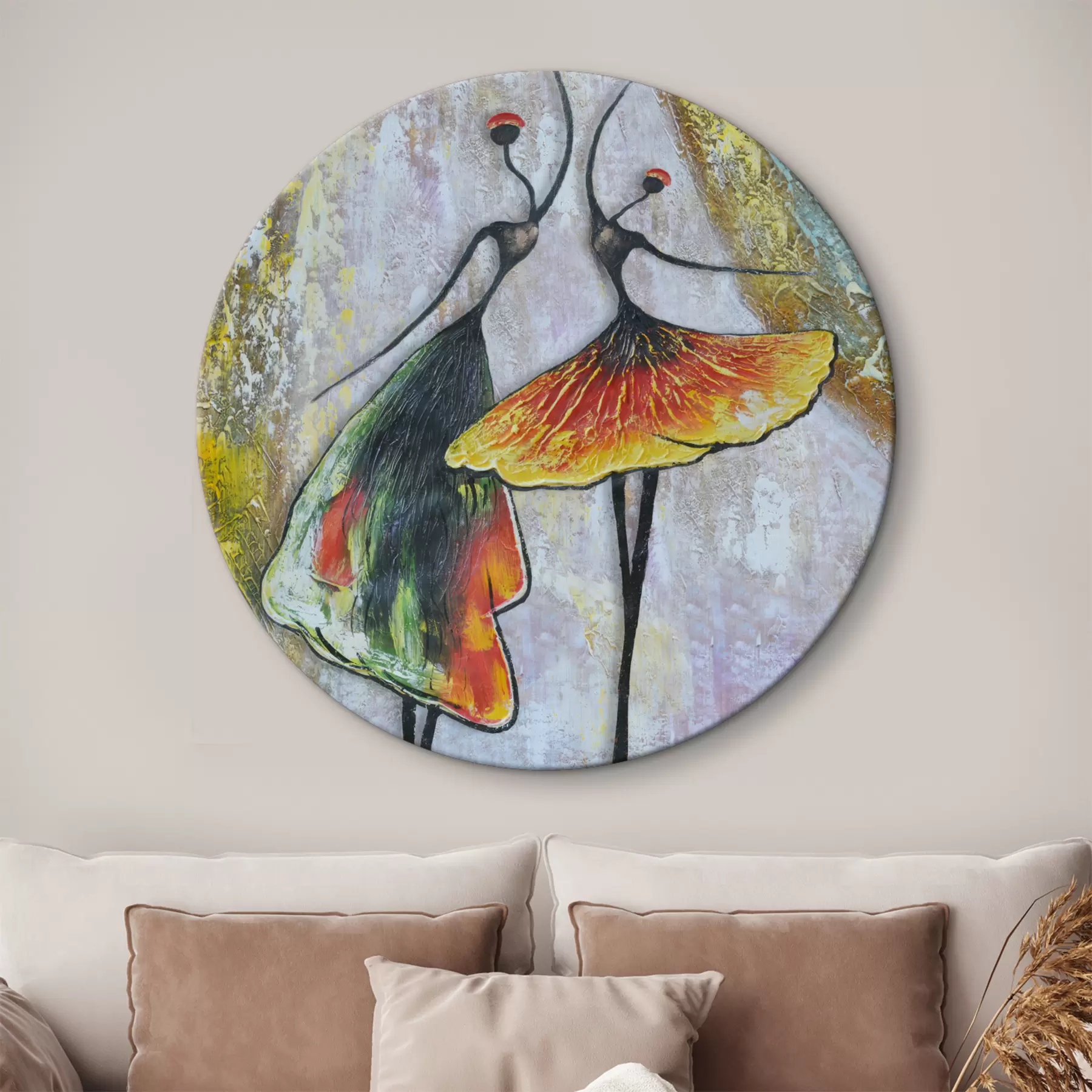 Pilt Abstraktsioon, baleriinid r01740