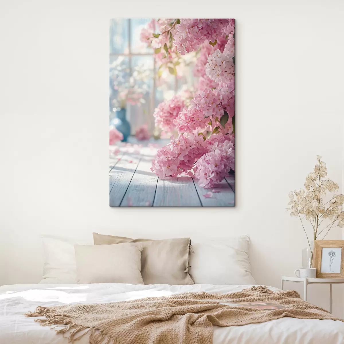 Pilt Roosa lilla akna taustal s41748