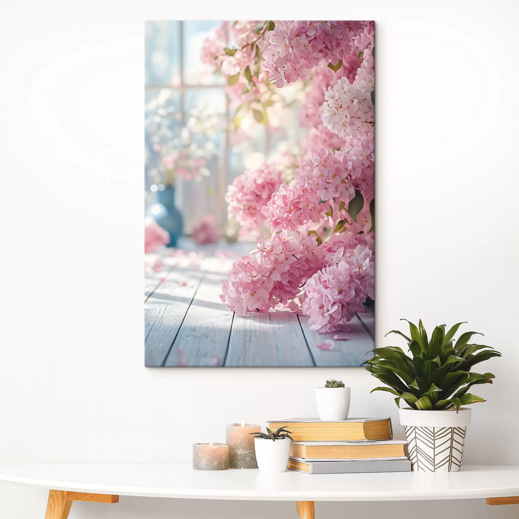 Fototapeedid Roosa lilla akna taustal s41748