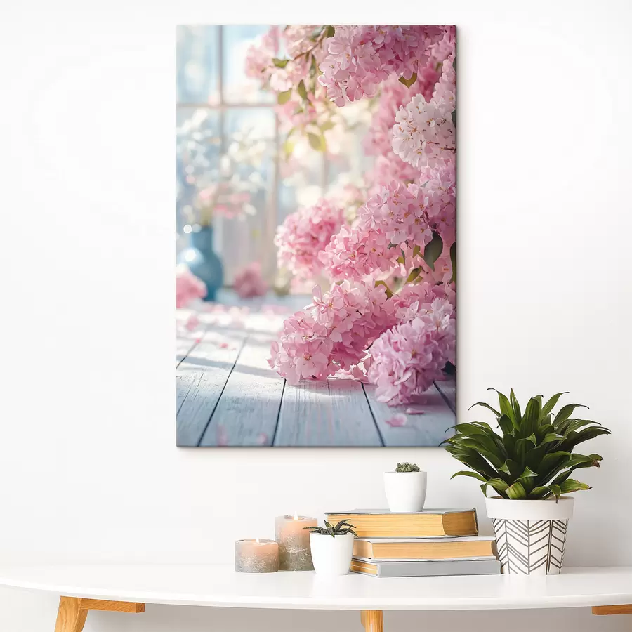 Pilt Roosa lilla akna taustal s41748