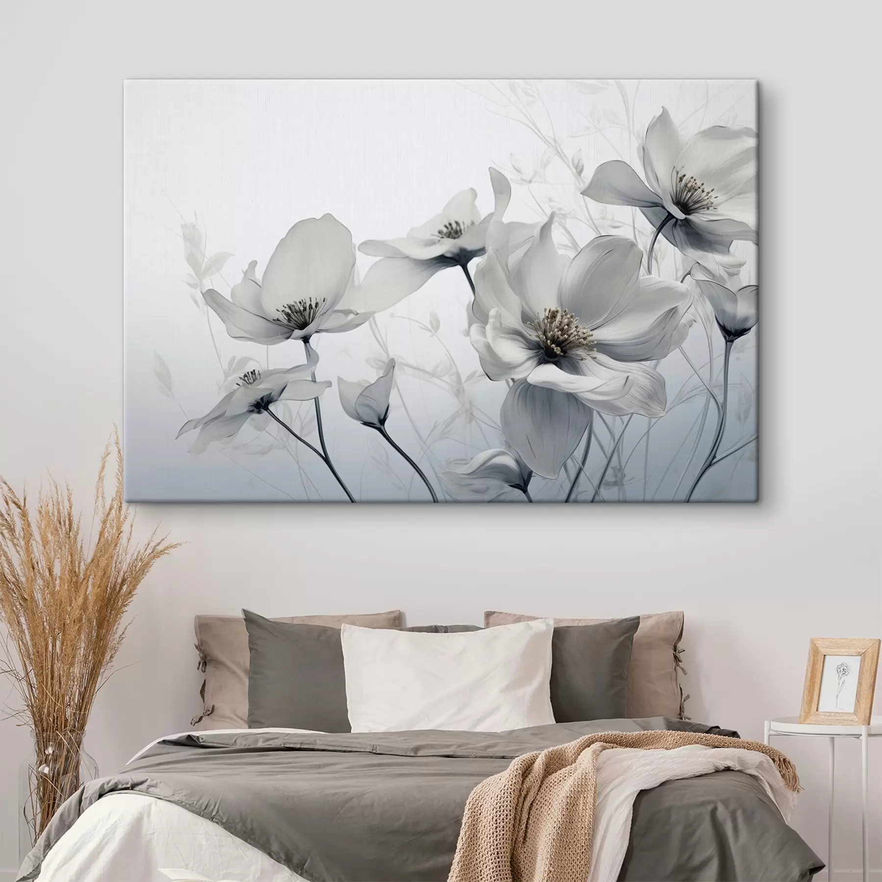 Pilt Õrnad hallid lilled s41829