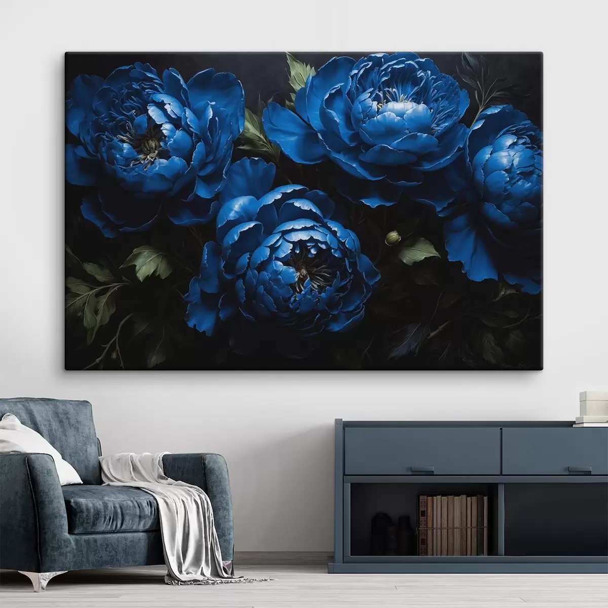 Pilt Sinised pojengid s41523