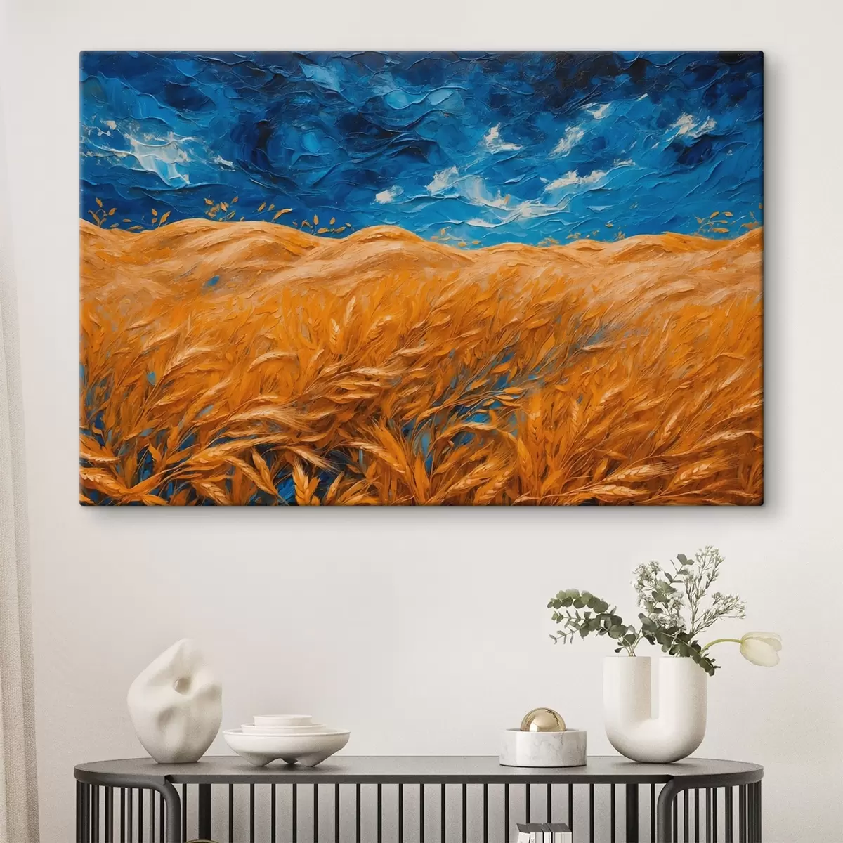 Pilt Nisupõld õlimaali stiilis s41584