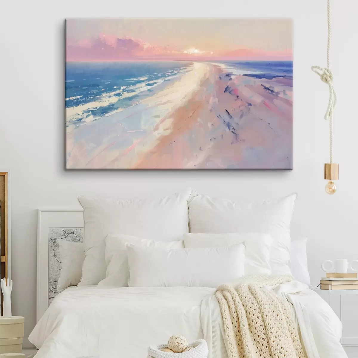 Pilt Päikeseloojang mere kohal maalimise stiilis s41871