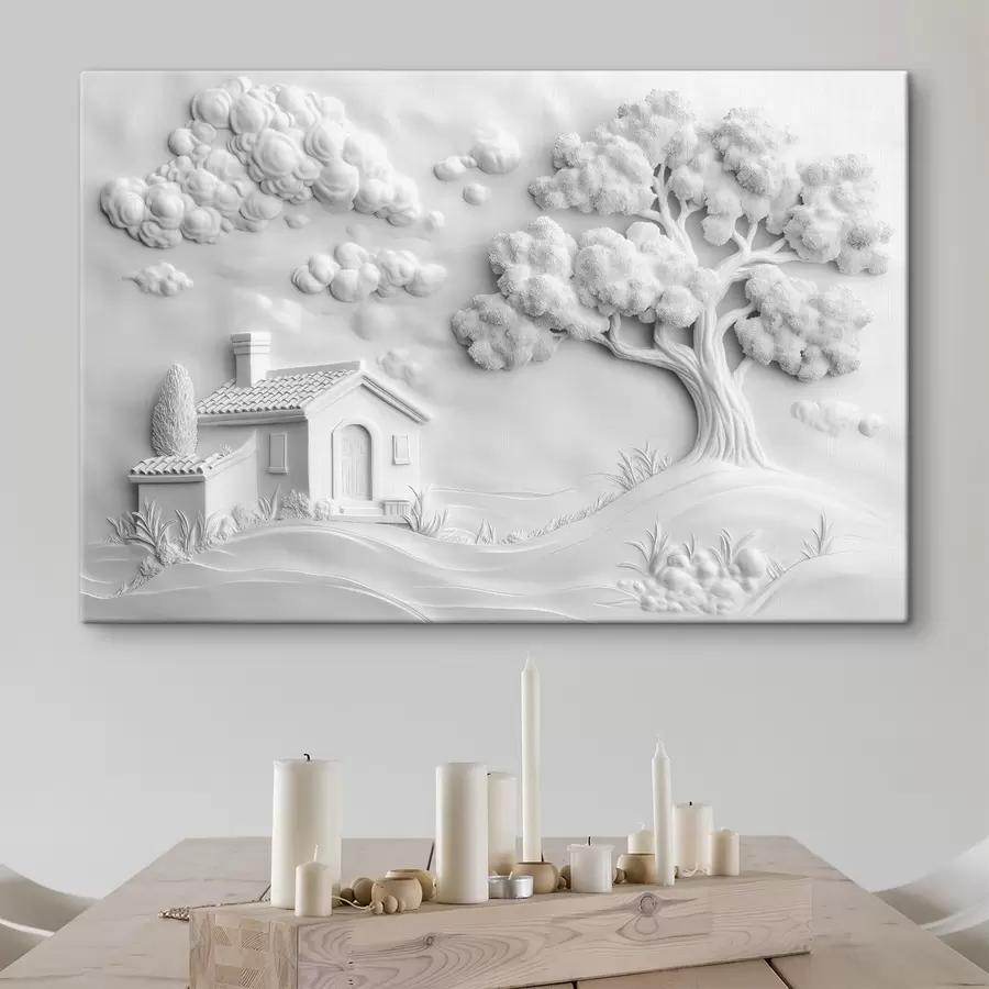 Fototapeedid 3D imitatsioon stukksepa külas asuvast suvilast s41878