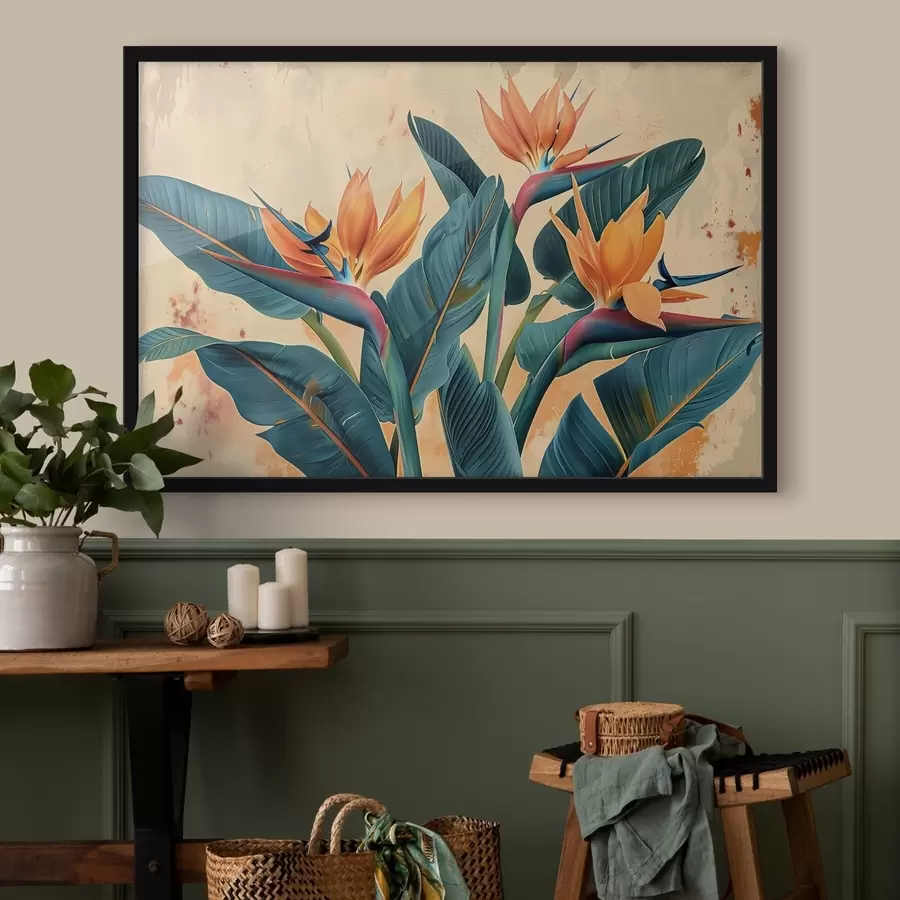 Fototapeedid Troopilised banaanipuud f41863