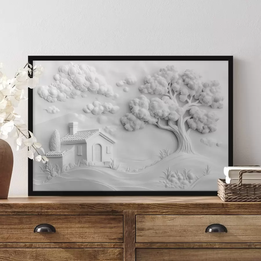 Fototapeedid 3D imitatsioon stukksepa külas asuvast suvilast f41878