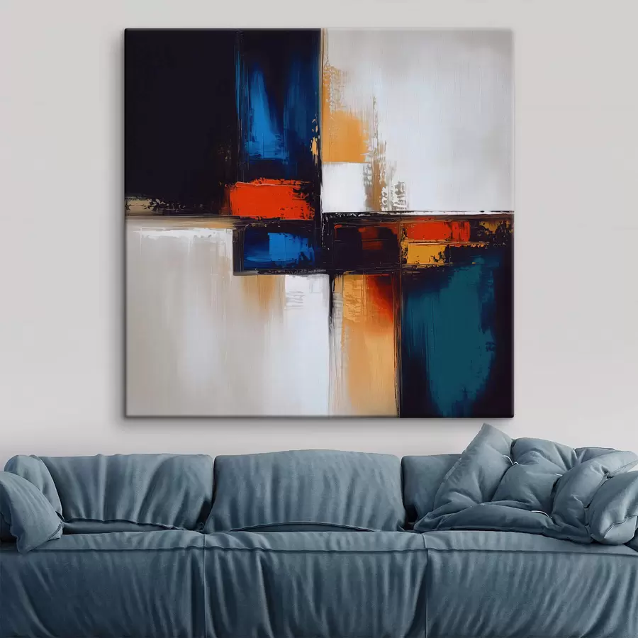 Pilt Mitmevärviline abstraktsioon s41650