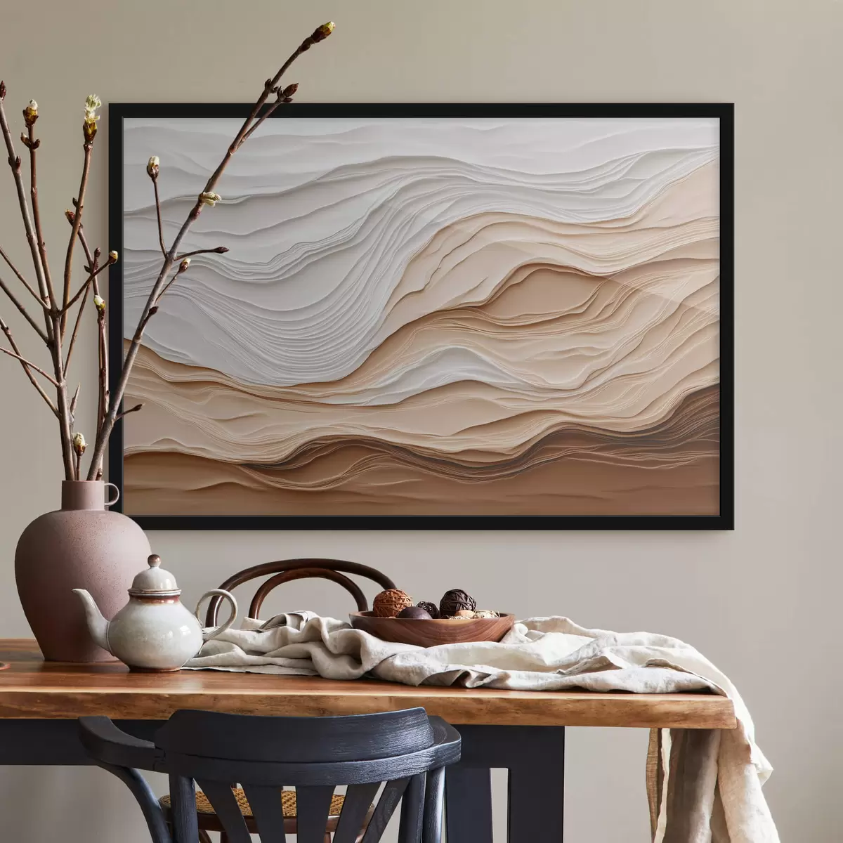 Plakat Abstraktsed lained f41652