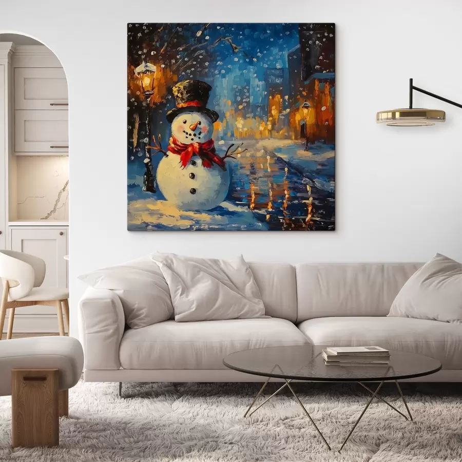 Pilt Talvine lumeinimene s41913