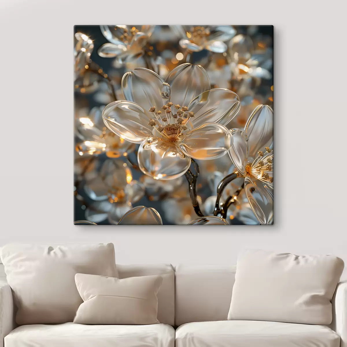 Pilt Klaaslilled pastelsetes värvides s40660