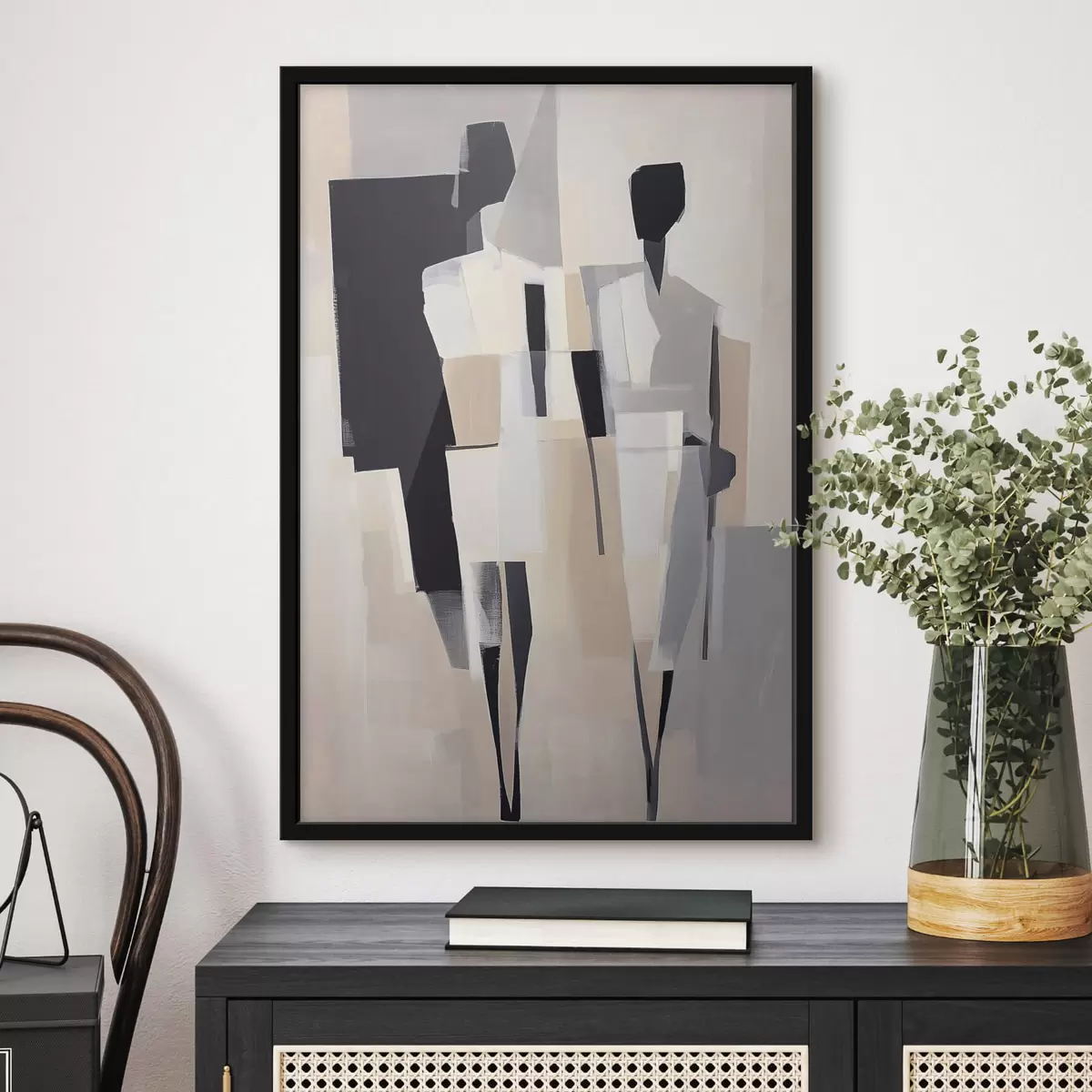 Plakat Abstraktsed siluetid f41844