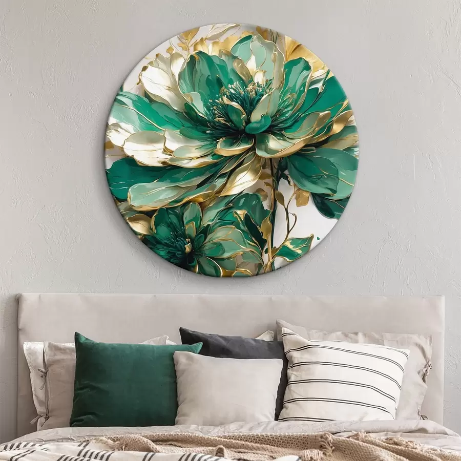 Pilt Ilus roheline lill r37566