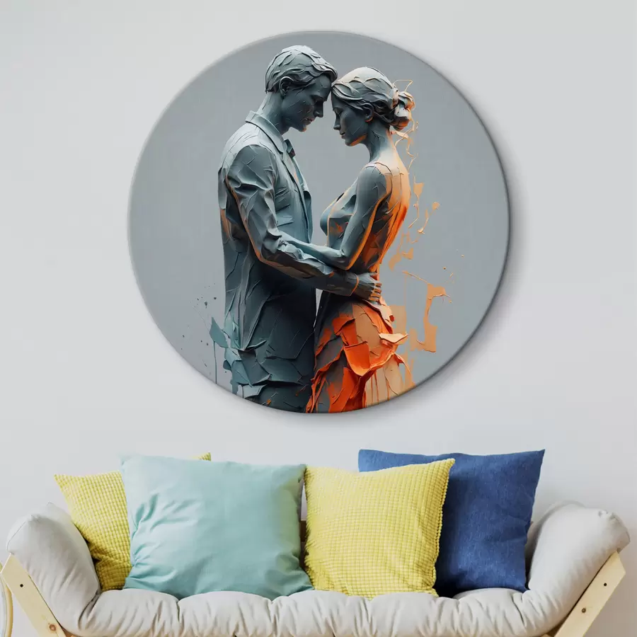 Pilt Abstraktne paar tantsus r38851