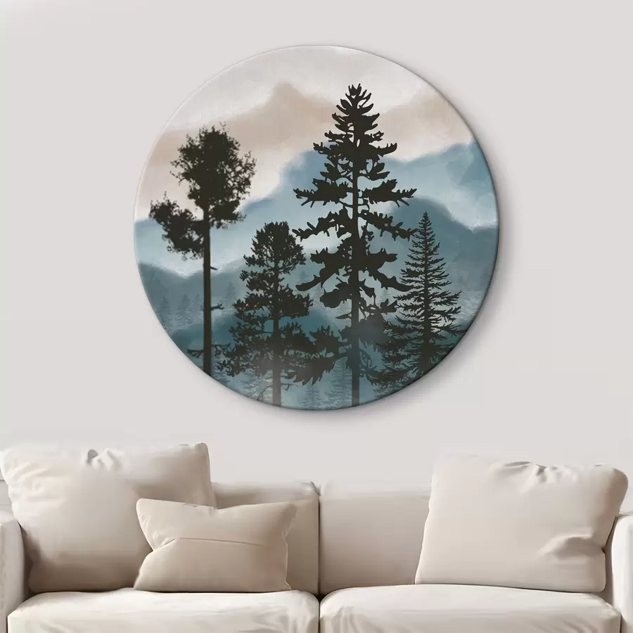 Pilt Abstraktne mägimaastik r36605