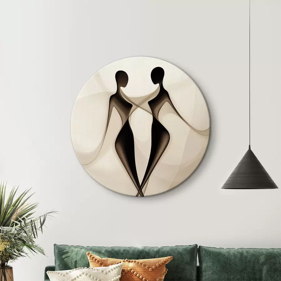 Pilt Abstraktsed siluetid r40279