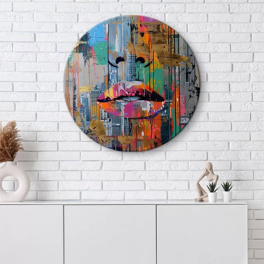 Pilt Sinised silmad ja linnavaade r39800