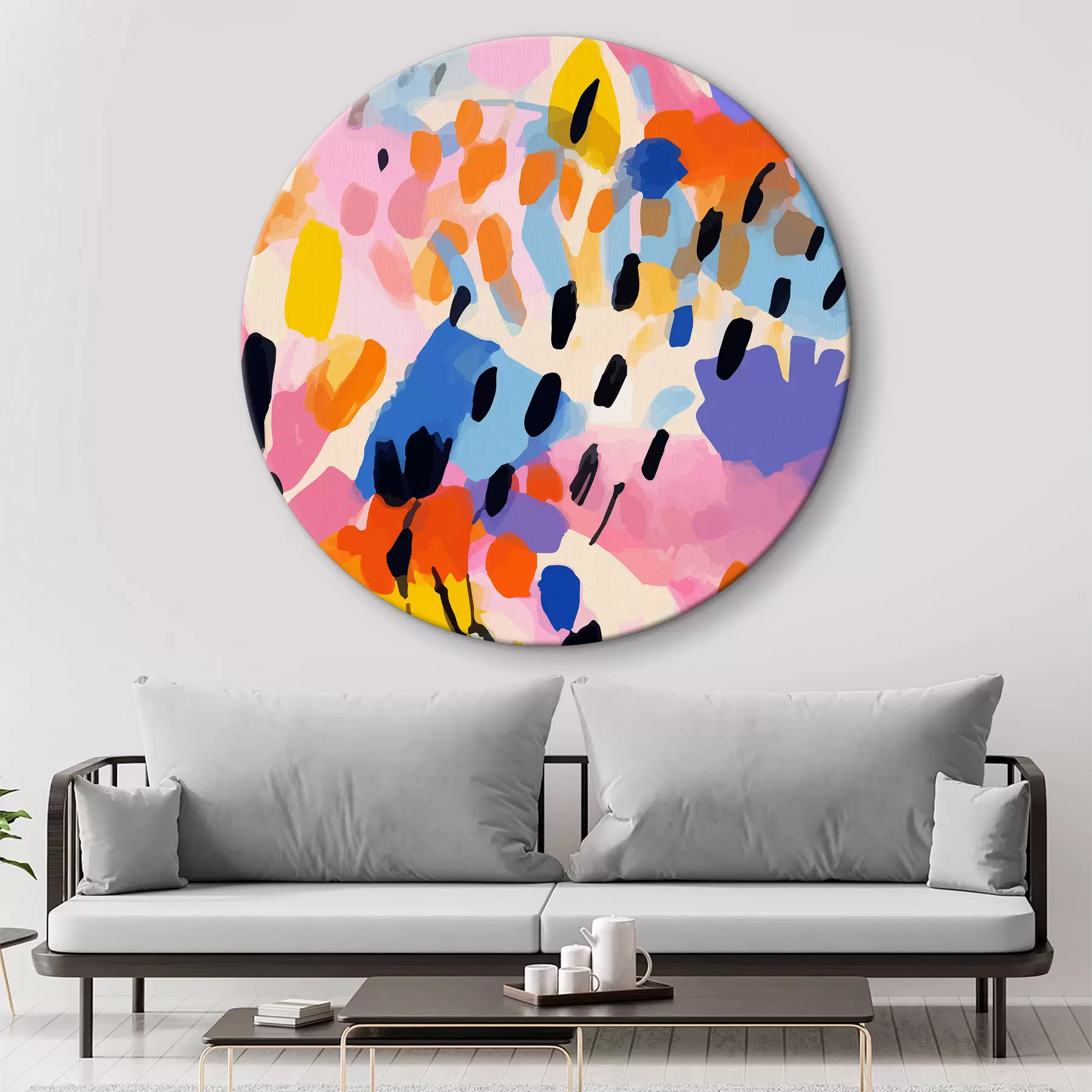 Pilt Värviline abstraktsioon II r36597