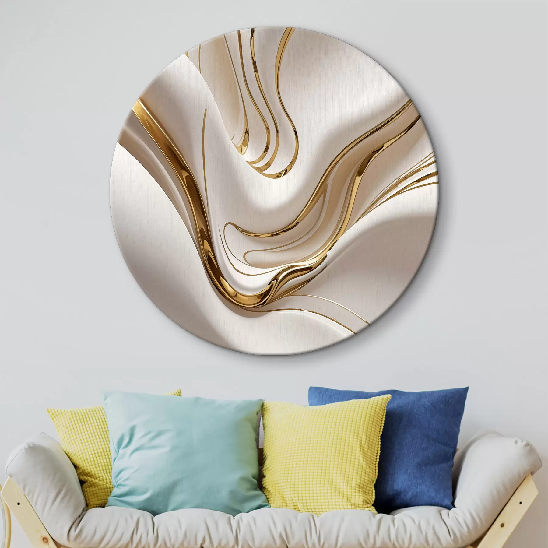 Pilt Voolavad valged abstraktsed kujundid, mis meenutavad vedelat või sulatatud metalli, dünaamiline kompositsioon r38767