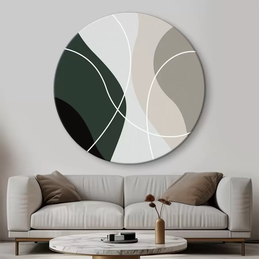 Fototapeedid Kihiline elegants: Harmoonia mahedates toonides r35947