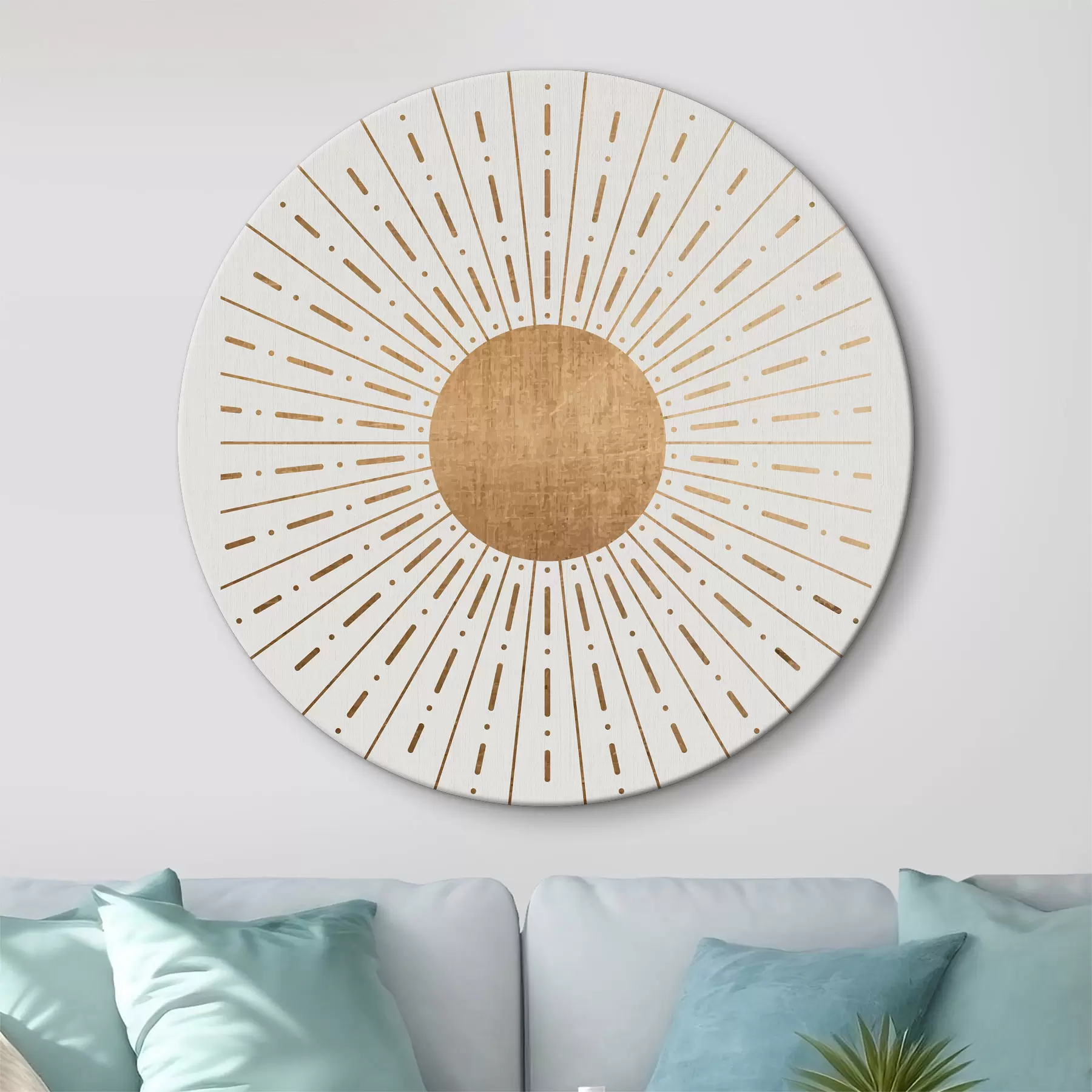 Pilt Särava päikesepurse tekstuurse ringikujulise keskusega r35879