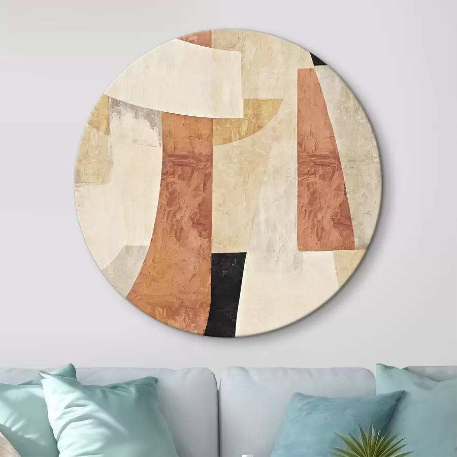 Pilt Tekstuurne geomeetriline abstraktsioon r37284