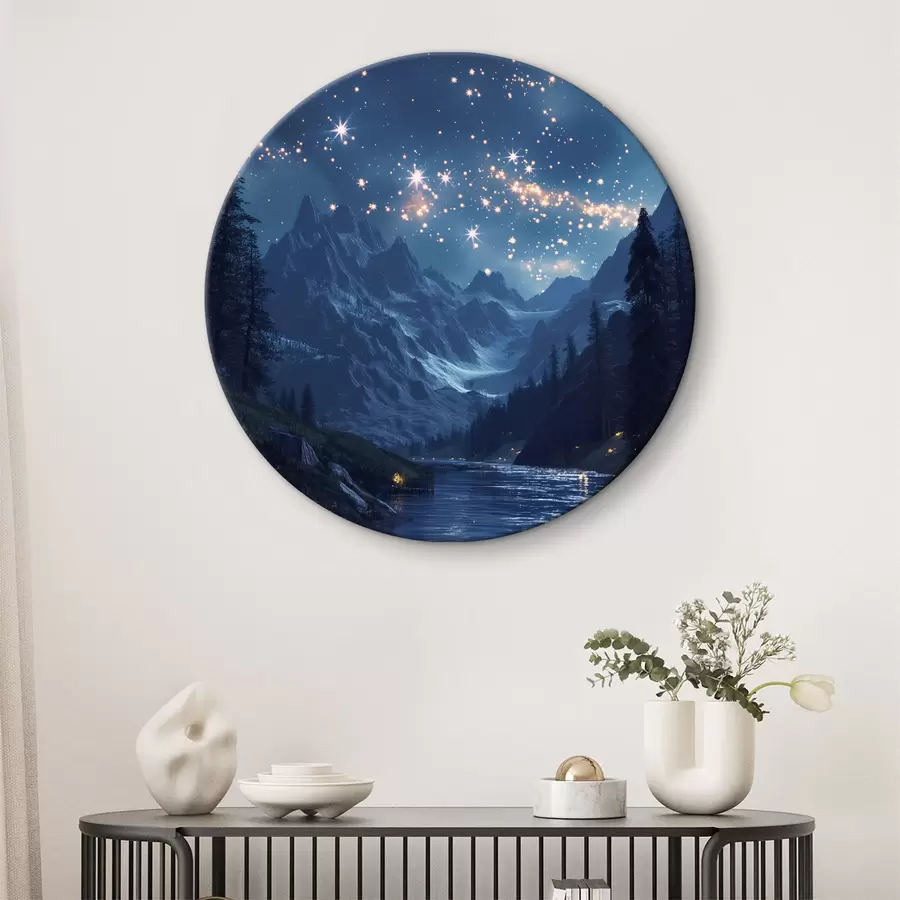 Pilt Velaris, mäed, tähed r40010