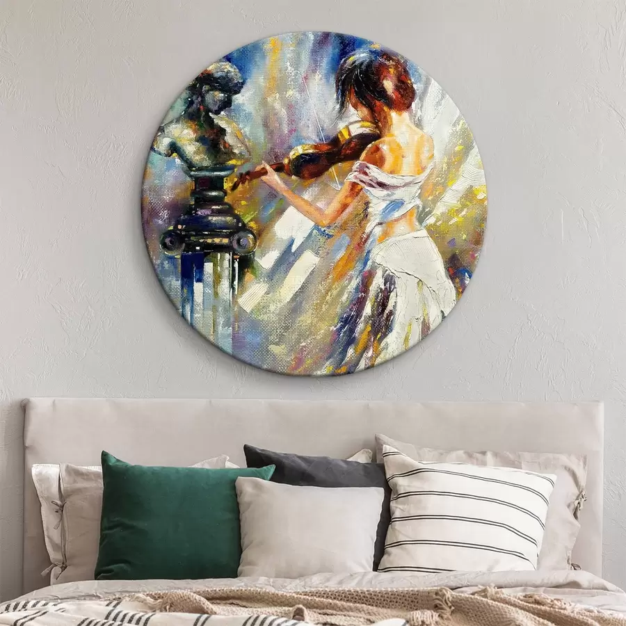 Pilt Viiuldaja, õlimaal r04222