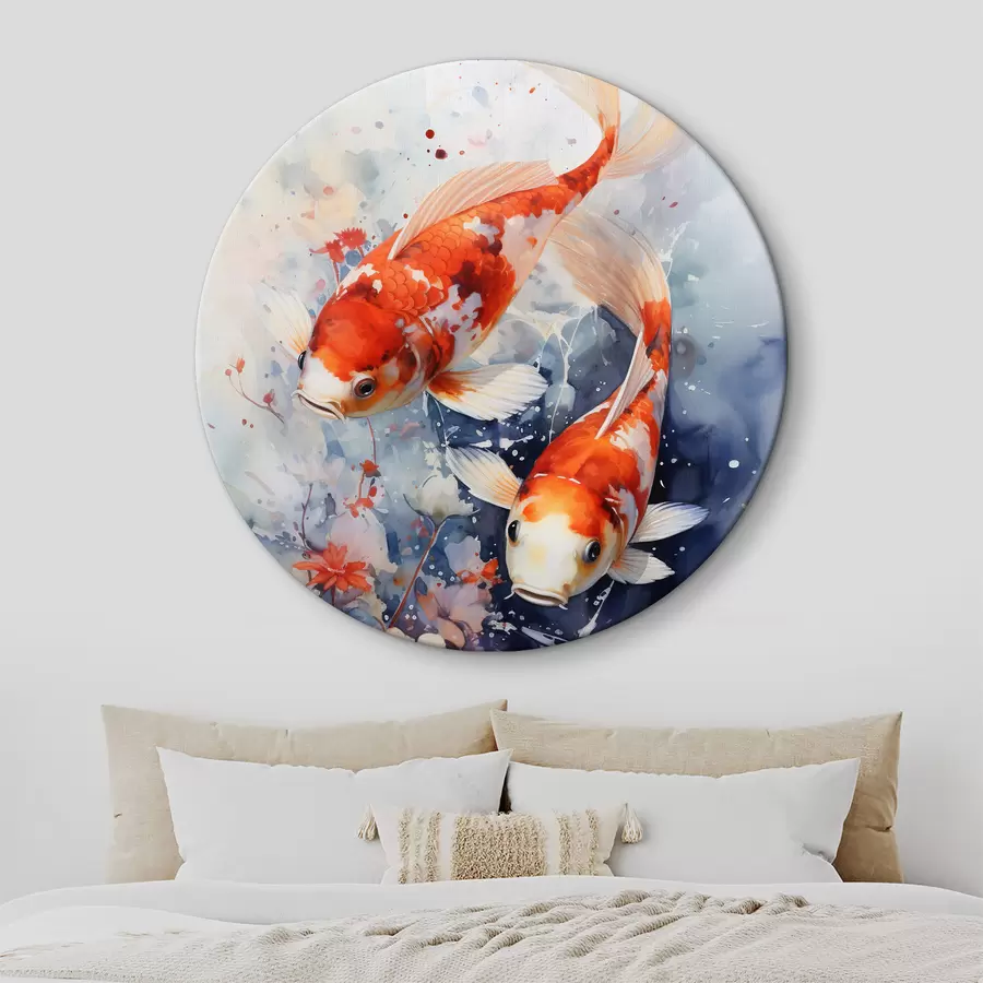 Fototapeedid Vesi, vedelik ja koi r34245