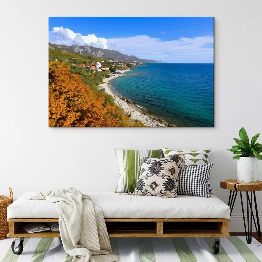 Pilt mereäärne rannik sügisel s41994