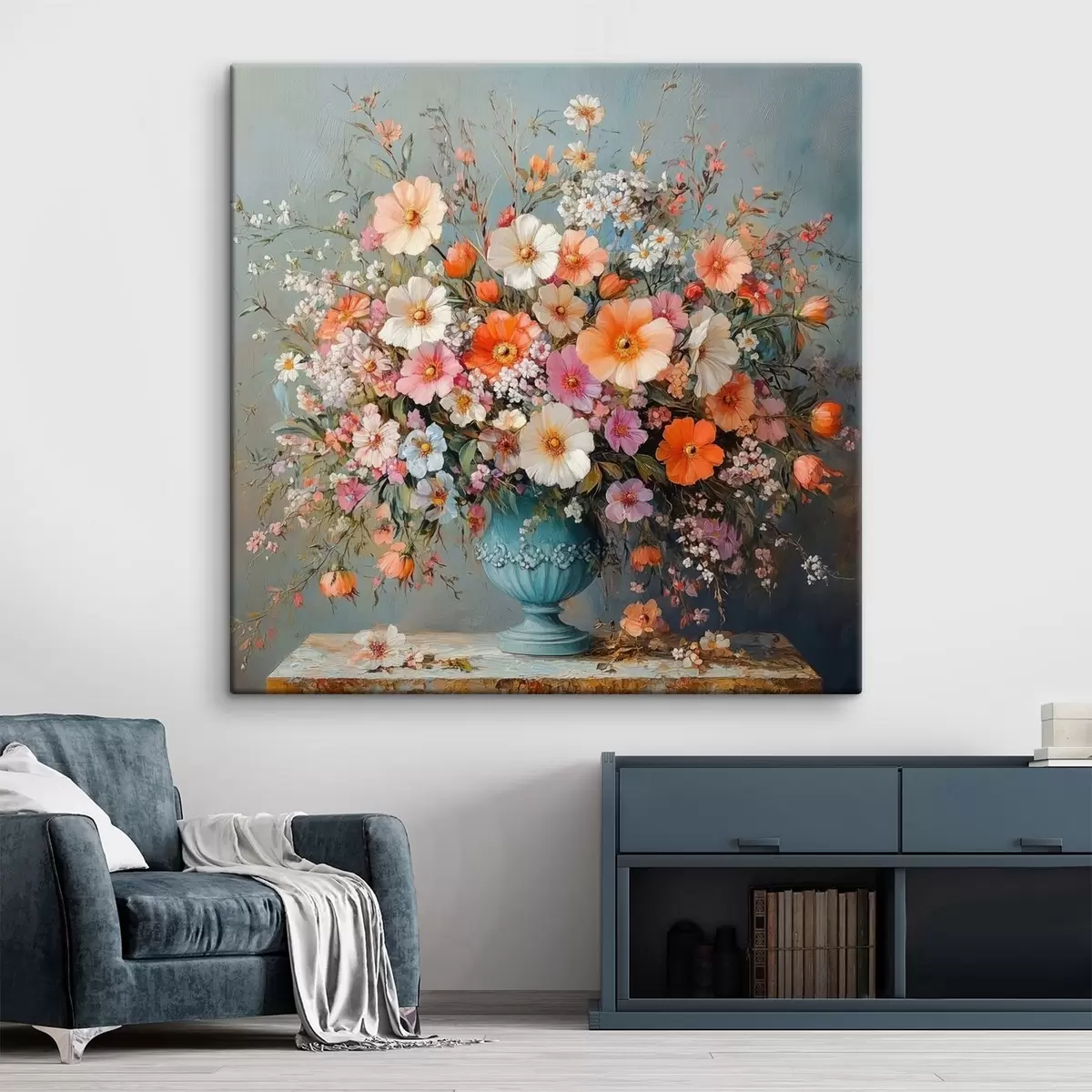 Pilt heledad metsalilled vaasis s42022