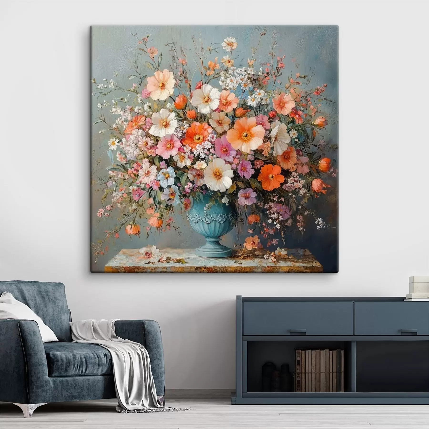 Pilt heledad metsalilled vaasis s42022