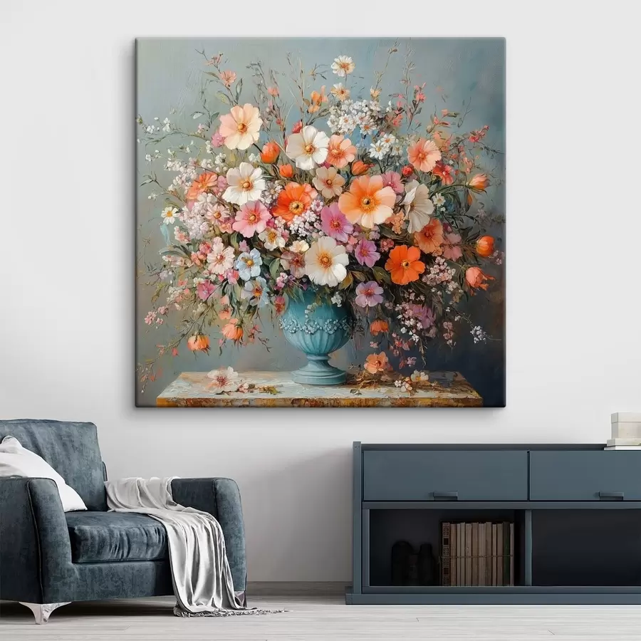 Pilt heledad metsalilled vaasis s42022