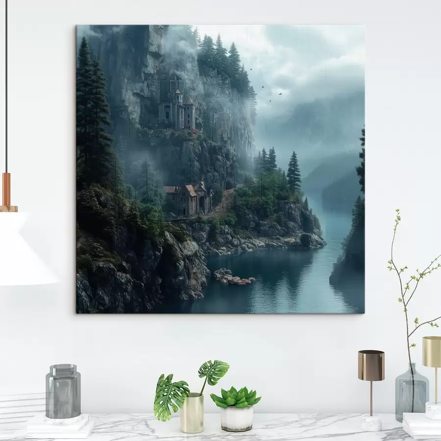 Pilt mäed ja järv s42027