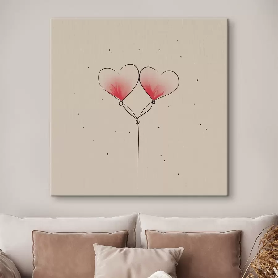 Pilt Südame minimalism s42036