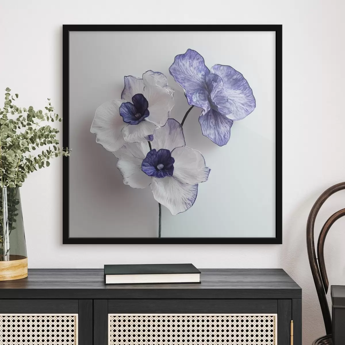 Plakat Luksuslikud orhideed oksal f42044