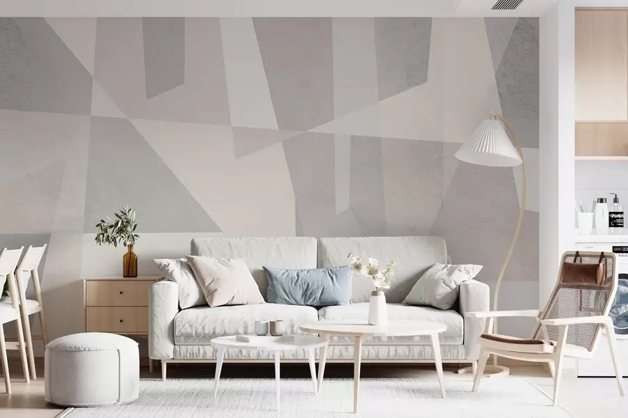 Fototapeedid kaasaegne tekstuurne geomeetria  w02445