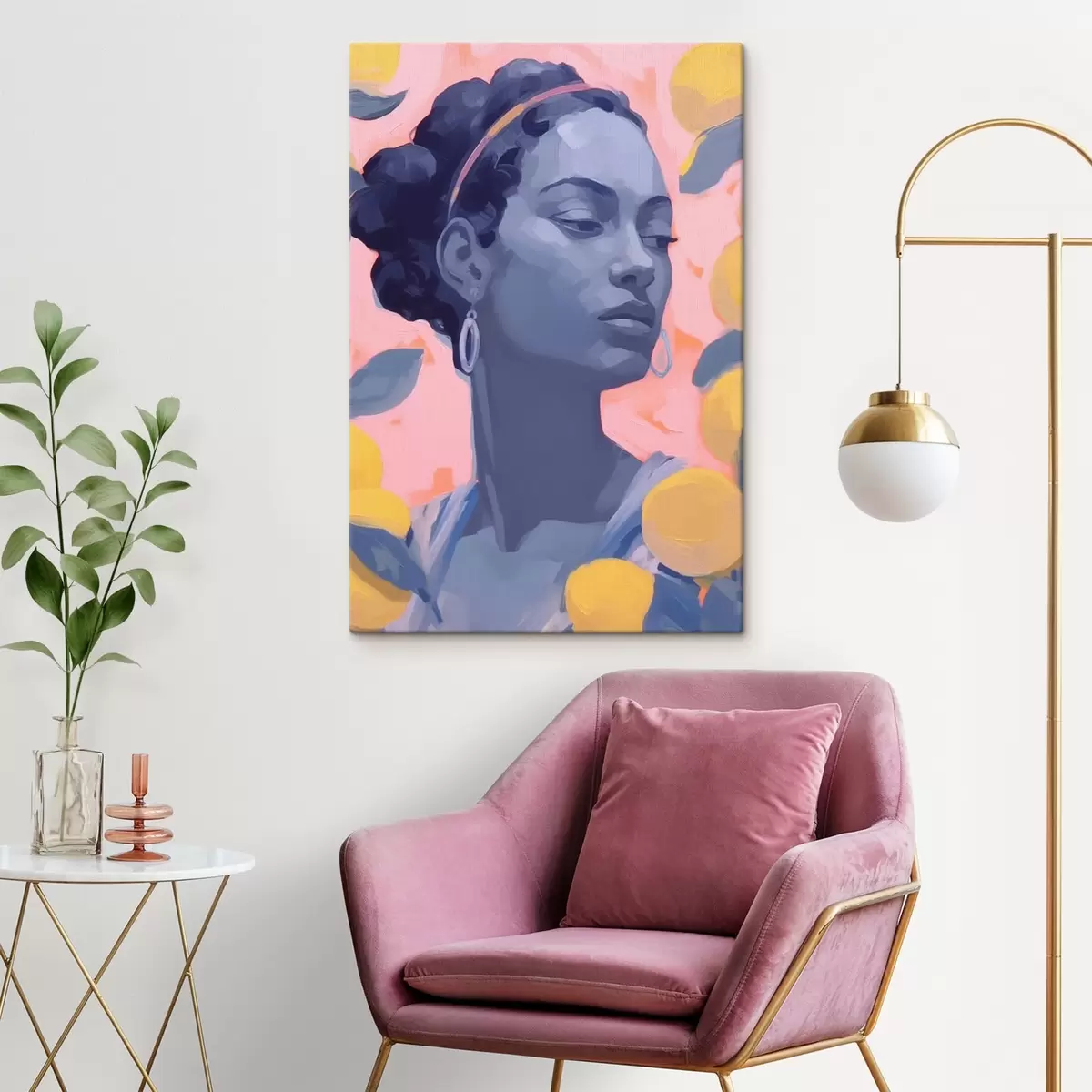 Pilt Tüdruk ja sidrunid s41789