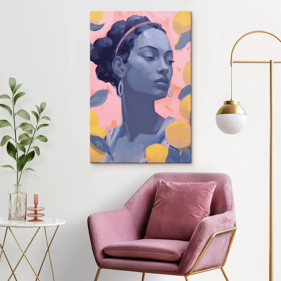 Pilt Tüdruk ja sidrunid s41789