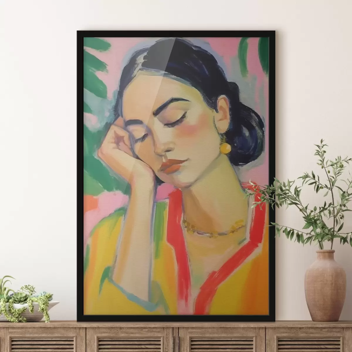 Plakat Ilus naine f41796